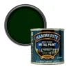 Hammerite Dark Green Hammered Effect Metal Paint, 250ml 1 Hammerite Dark Green Hammered Effect Metal Paint, 250ml -Hammerite Store hammerite dark green hammered effect metal paint 250ml5011867227016 02c bq