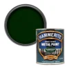 Hammerite Dark Green Hammered Effect Metal Paint, 750ml