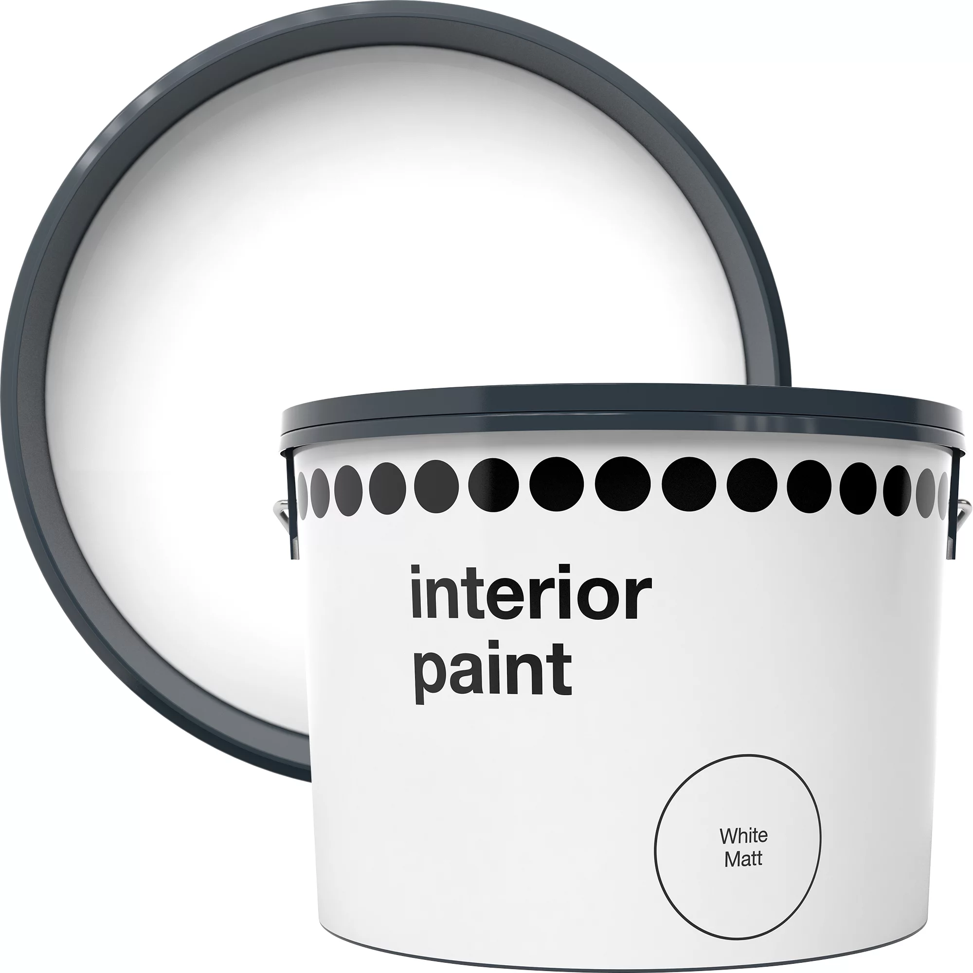 Interior Walls & Ceilings White Vinyl Matt Emulsion Paint, 10L 3 Interior Walls & Ceilings White Vinyl Matt Emulsion Paint, 10L