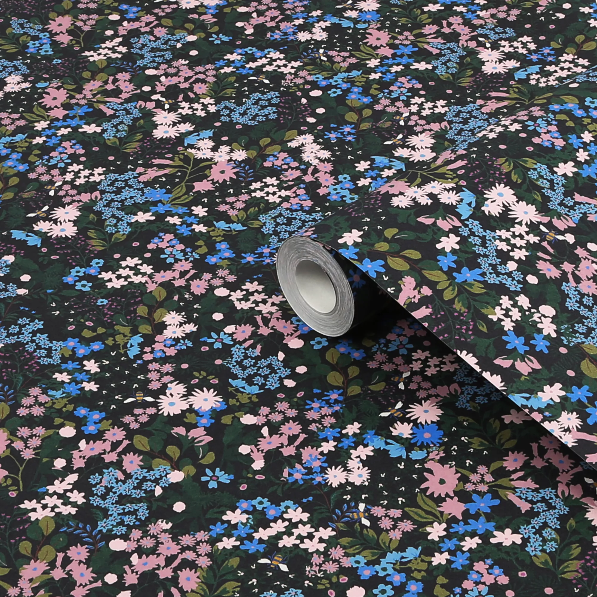 Joules Gilmorton Blue Ditsy Garden Floral Smooth Wallpaper 3 Joules Gilmorton Blue Ditsy Garden Floral Smooth Wallpaper