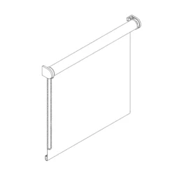 Kitchen & Bathroom Blinds Corded Plain Grey Blackout Roller Blind (W)60cm (L)180cm 8 Kitchen & Bathroom Blinds Corded Plain Grey Blackout Roller Blind (W)60cm (L)180cm -Hammerite Store kitchen bathroom blinds corded plain grey blackout roller blind w 60cm l 180cm5059340459295 03t