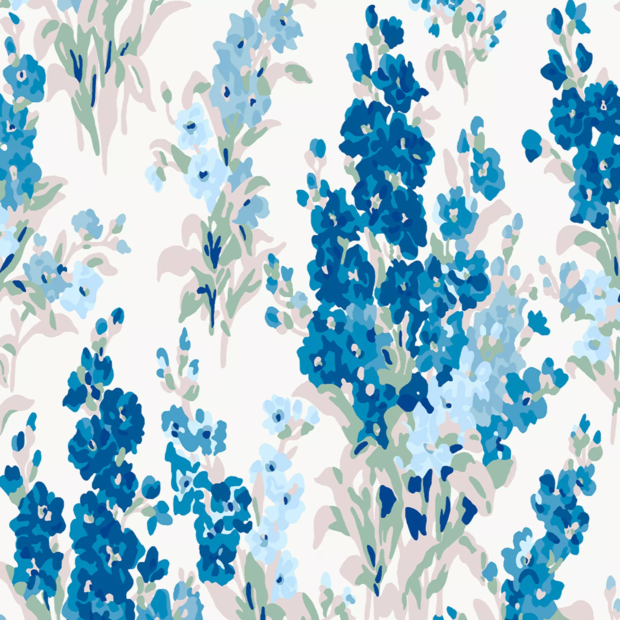 Laura Ashley Stocks Blue Sky Floral Smooth Wallpaper 4 Laura Ashley Stocks Blue Sky Floral Smooth Wallpaper - Image 2