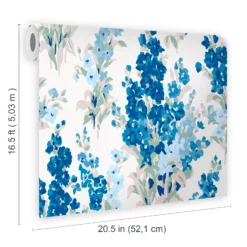 Laura Ashley Stocks Blue Sky Floral Smooth Wallpaper 12 Laura Ashley Stocks Blue Sky Floral Smooth Wallpaper -Hammerite Store laura ashley stocks blue sky floral smooth wallpaper5011583492835 02t bq