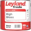 Leyland Trade Black Gloss Metal & Wood Paint, 2.5L 2 Leyland Trade Black Gloss Metal & Wood Paint, 2.5L -Hammerite Store leyland trade black gloss metal wood paint 2 5l5010426773100 02c bq