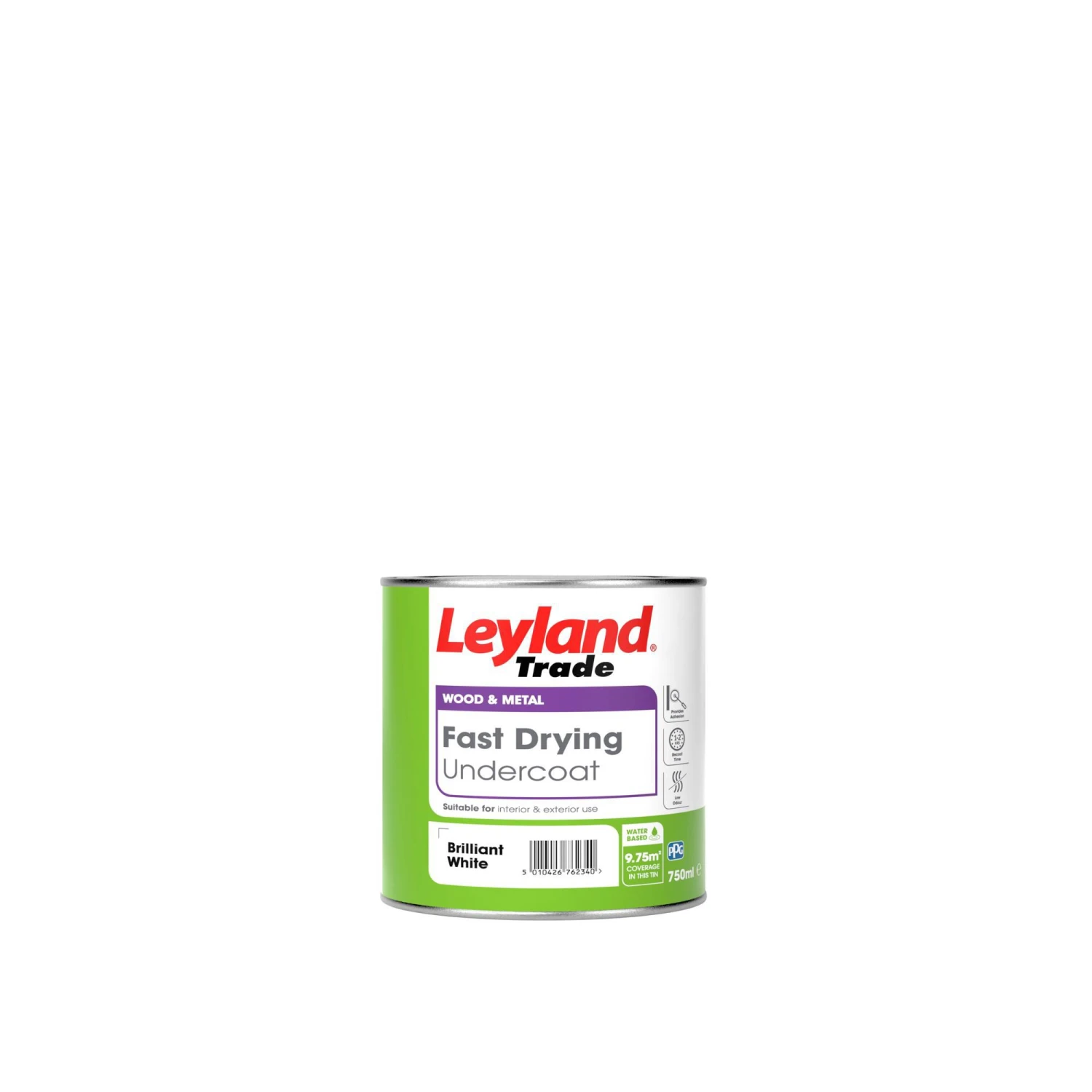 Leyland Trade Brilliant White Metal & Wood Undercoat, 750ml 3 Leyland Trade Brilliant White Metal & Wood Undercoat, 750ml