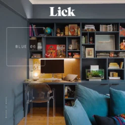 Lick Blue 06 Matt Emulsion Paint, 2.5L 16 Lick Blue 06 Matt Emulsion Paint, 2.5L -Hammerite Store lick blue 06 matt emulsion paint 2 5l5060756110212 10i bq