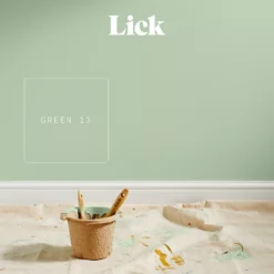 Lick Green 13 Eggshell Emulsion Paint, 2.5L 12 Lick Green 13 Eggshell Emulsion Paint, 2.5L -Hammerite Store lick green 13 eggshell emulsion paint 2 5l5060932641363 06i bq