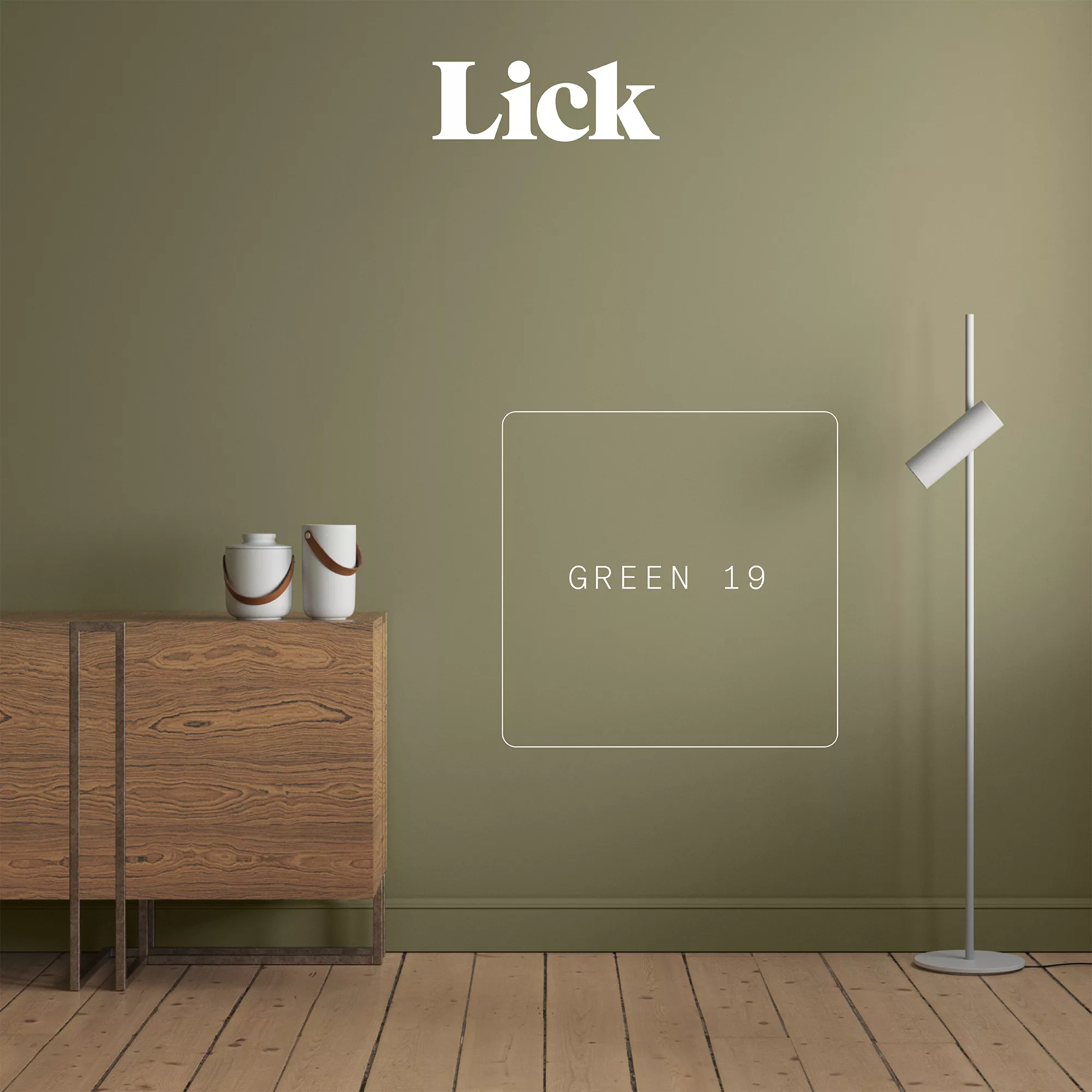 Lick Green 19 Eggshell Emulsion Paint, 2.5L 7 Lick Green 19 Eggshell Emulsion Paint, 2.5L - Image 5