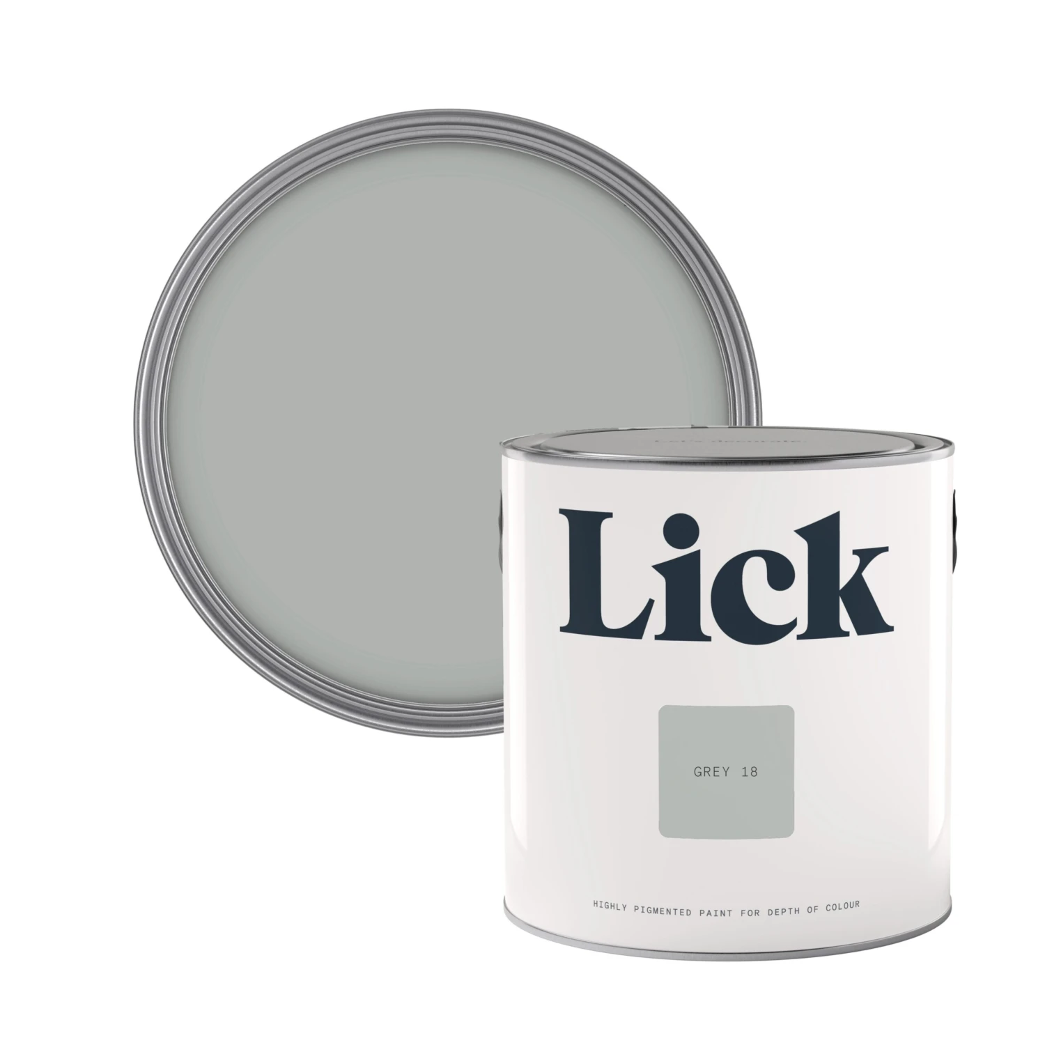 Lick Grey 11 Eggshell Emulsion Paint, 2.5L 3 Lick Grey 11 Eggshell Emulsion Paint, 2.5L