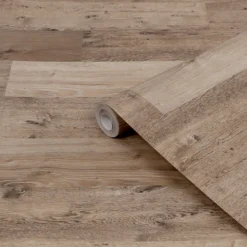 Next Bronx Light Wood Effect Smooth Wallpaper