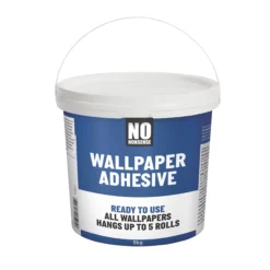 No Nonsense Ready Mixed Wallpaper Adhesive 5kg - 5 Rolls