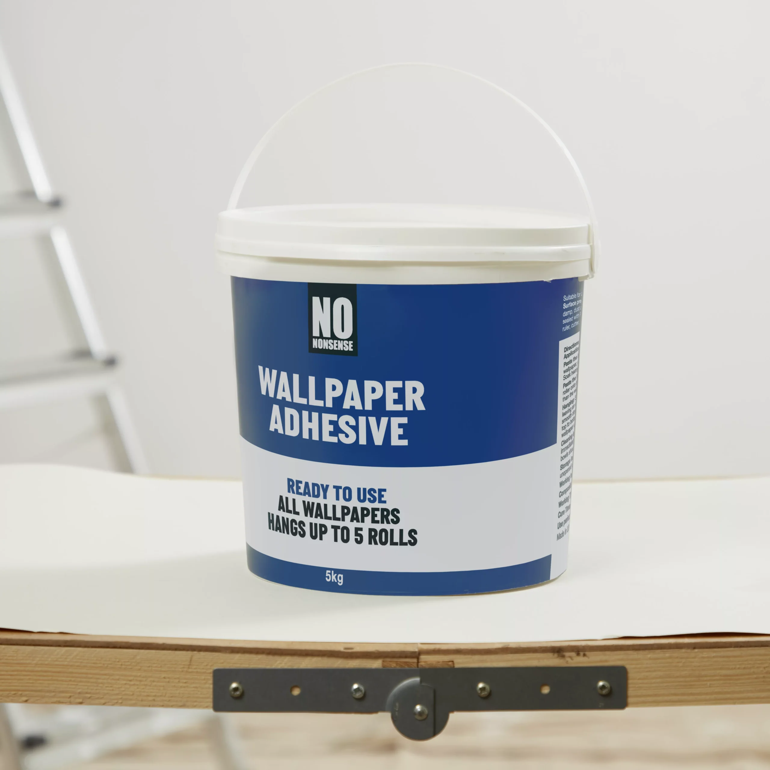 No Nonsense Ready Mixed Wallpaper Adhesive 5kg - 5 Rolls 6 No Nonsense Ready Mixed Wallpaper Adhesive 5kg - 5 Rolls - Image 4