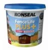 Ronseal Fence Life Plus Dark Oak Matt Fence & Shed Treatment, 5L 2 Ronseal Fence Life Plus Dark Oak Matt Fence & Shed Treatment, 5L -Hammerite Store ronseal fence life plus dark oak matt fence shed treatment 5l5010214876235 08c bq