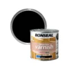 Ronseal Interior Ebony Satin Varnish, 250ml 2 Ronseal Interior Ebony Satin Varnish, 250ml -Hammerite Store ronseal interior ebony satin varnish 250ml5010214894192 02c bq