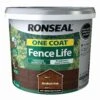 Ronseal One Coat Fence Life Medium Oak Matt Fence & Shed Treatment, 9L 2 Ronseal One Coat Fence Life Medium Oak Matt Fence & Shed Treatment, 9L -Hammerite Store ronseal one coat fence life medium oak matt fence shed treatment 9l5010214882953 08c bq