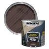 Ronseal Ultimate Protection Matt English Oak Decking Paint, 2.5L -Hammerite Store ronseal ultimate protection matt english oak decking paint 2 5l5010214891481 01c bq