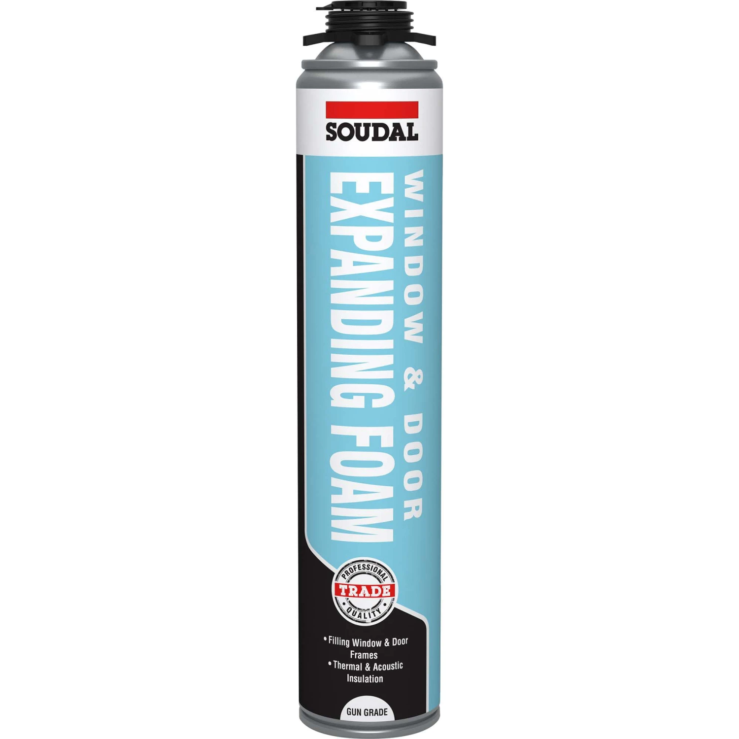 Soudal Trade Window & Door Gun Grade Expanding Foam 750ml 3 Soudal Trade Window & Door Gun Grade Expanding Foam 750ml