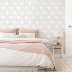 Superfresco Arabella Grey Geometric Metallic Effect Smooth Wallpaper -Hammerite Store superfresco arabella grey geometric metallic effect smooth wallpaper5011583395990 02i BQ