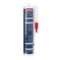 UniBond Triple Protection Translucent Silicone-based Bathroom & Kitchen Sanitary Sealant, 300ml -Hammerite Store unibond triple protection translucent silicone based bathroom kitchen sanitary sealant 300ml5010383316792 04c bq
