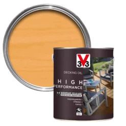 V33 High Performance Clear UV Resistant Decking Wood Oil, 5L 13 V33 High Performance Clear UV Resistant Decking Wood Oil, 5L -Hammerite Store v33 high performance clear uv resistant decking wood oil 5l3153895163057 08c bq