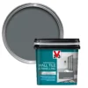 V33 Renovation Charcoal Grey Satinwood Wall Tile & Panelling Paint, 750ml -Hammerite Store v33 renovation charcoal grey satinwood wall tile panelling paint 750ml3153895181280 02c bq