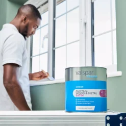 Valspar Trade Wood & Metal Pure Brilliant White 118.0061220.340 Satin Metal & Wood Paint, 2.5L 12 Valspar Trade Wood & Metal Pure Brilliant White 118.0061220.340 Satin Metal & Wood Paint, 2.5L -Hammerite Store valspar trade wood metal pure brilliant white 118 0061220 340 satin metal wood paint 2 5l5055018166076 01i bq