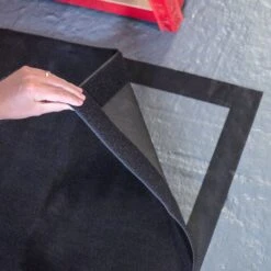 Velcro Brand Black Hook & Loop Tape (L)2.5m (W)50mm -Hammerite Store velcro brand black hook loop tape l 2 5m w 50mm5030610602450 04i bq