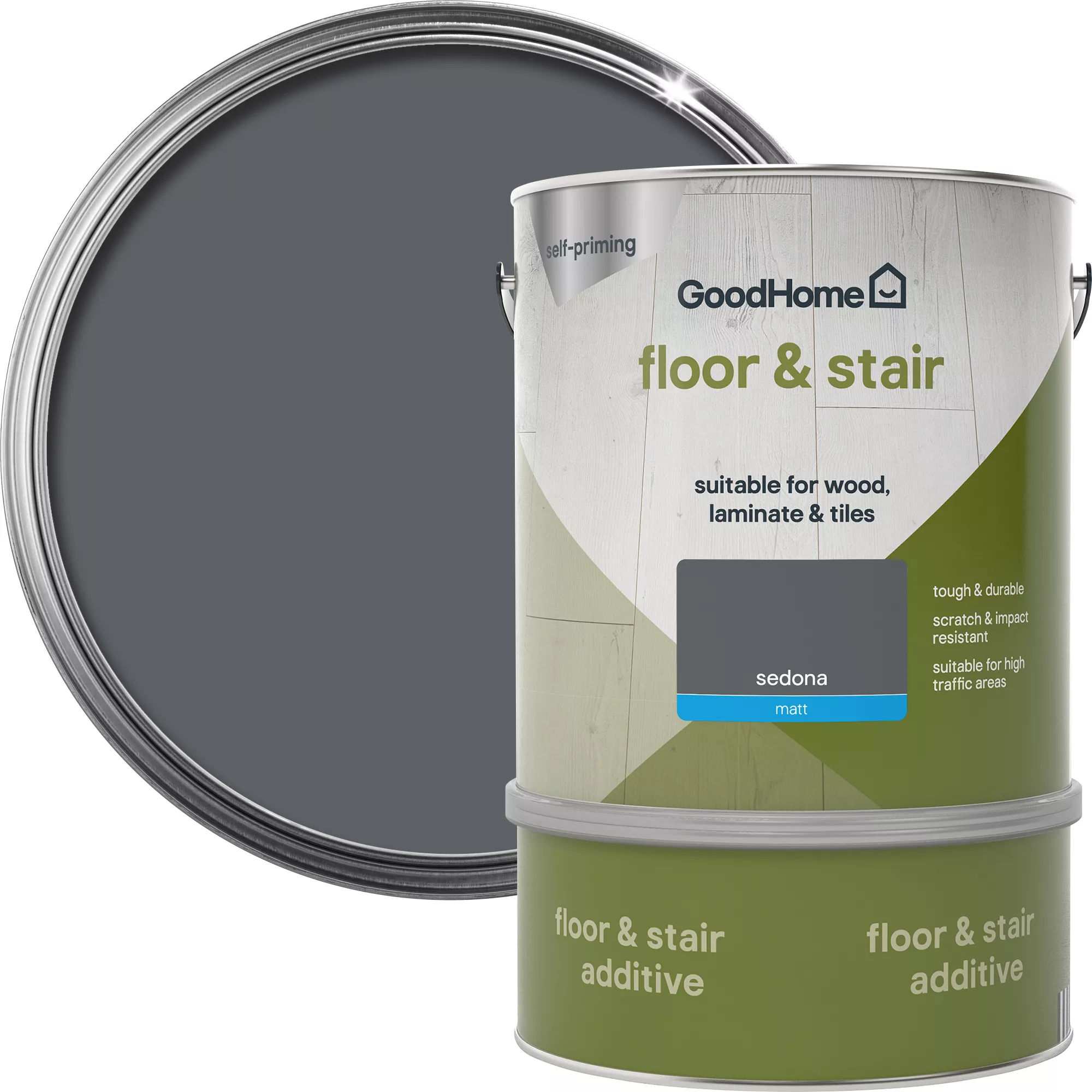 Hammerite Store -Hammerite Store goodhome renovation sedona matt floor stair paint 2l5059340288246 21c 1